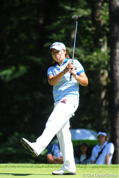 2011年 ニトリレディスゴルフトーナメント 2日目 向山唯