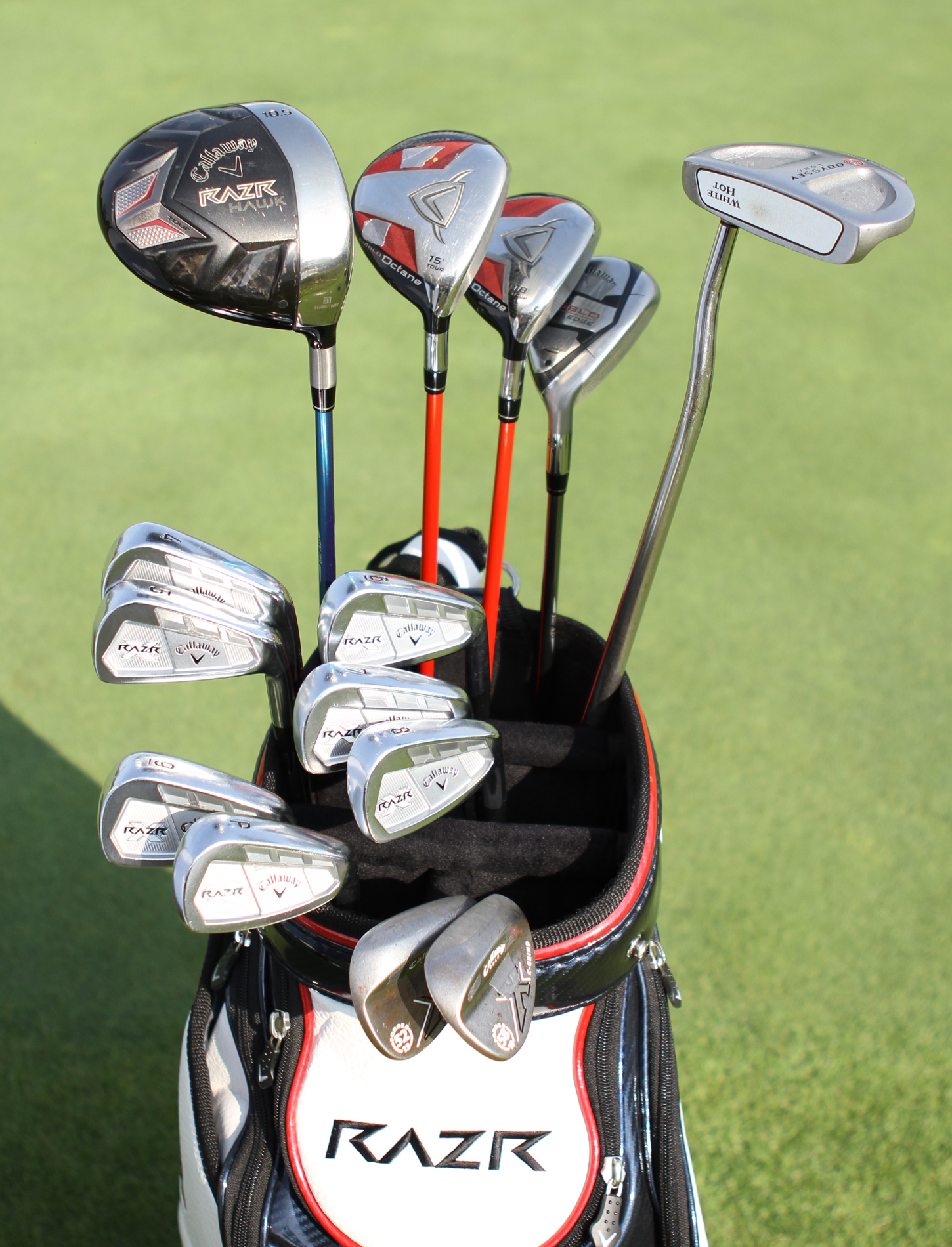 丸山智弘 クラブセッティング 2011年「ファンケルクラシック」練習日