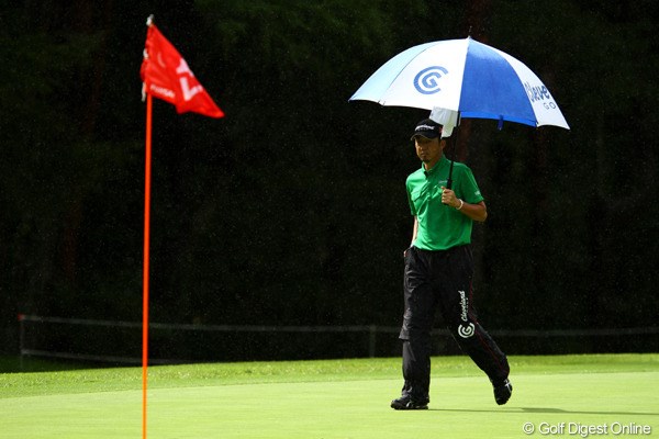 2011年 フジサンケイクラシック 3日目 星野英正 ボギーが少ない安定したゴルフで単独2位です。