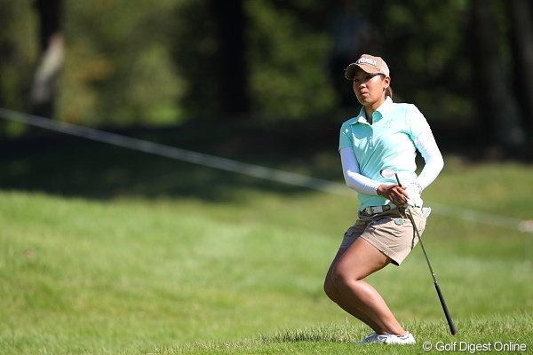 2011年 日本女子プロゴルフ選手権大会コニカミノルタ杯 初日 若林舞衣子