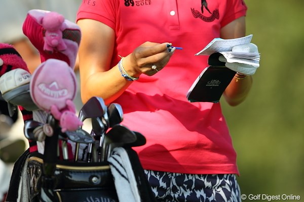 2011年 日本女子プロゴルフ選手権大会コニカミノルタ杯 初日 上田桃子