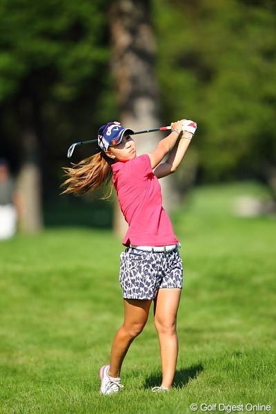 2011年 日本女子プロゴルフ選手権大会コニカミノルタ杯 初日 上田桃子
