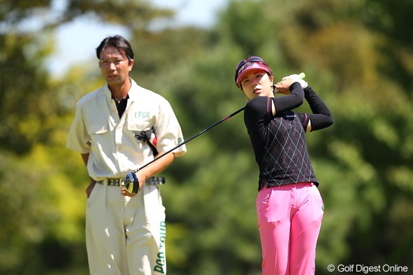 2011年 日本女子プロゴルフ選手権大会コニカミノルタ杯 初日 下川めぐみ