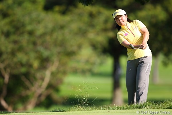 2011年 日本女子プロゴルフ選手権大会コニカミノルタ杯 2日目 不動裕理