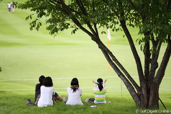 2011年 日本女子プロゴルフ選手権大会コニカミノルタ杯 2日目 ギャラリー
