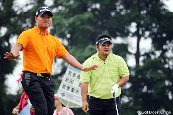 2011年 TOSHIN GOLF TOURNAMENT IN LakeWood 2日目 宮里聖志、優作