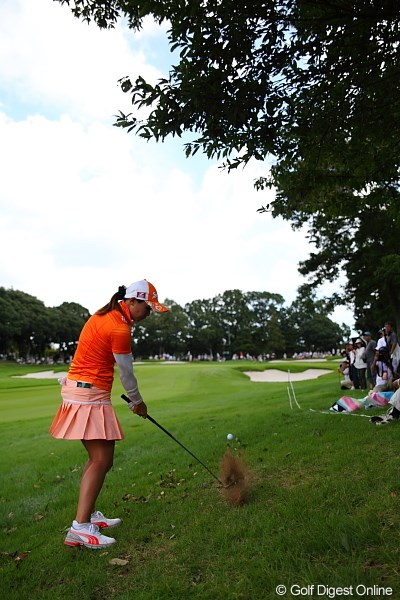 2011年 日本女子プロゴルフ選手権大会コニカミノルタ杯 3日目 古閑美保