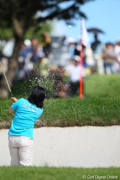 2011年 日本女子プロゴルフ選手権大会コニカミノルタ杯 最終日 不動裕理