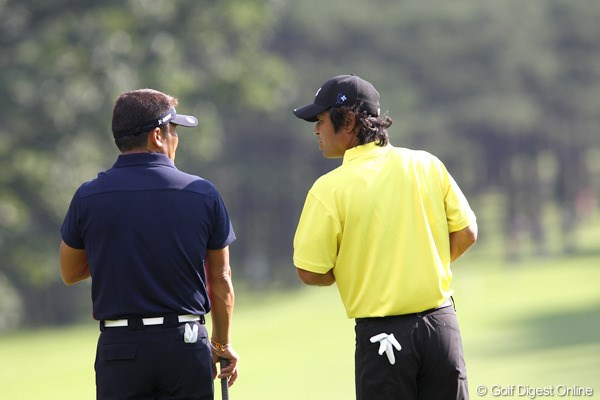 2011年 ANAオープンゴルフトーナメント 2日目 伊澤利光＆丸山茂樹