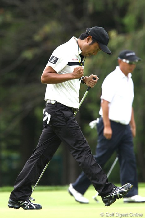 「スイングもトレーニングも変えた」という片山。球筋を変え、すぐに優勝戦線に顔を出した 2011年 ANAオープンゴルフトーナメント 3日目 片山晋呉