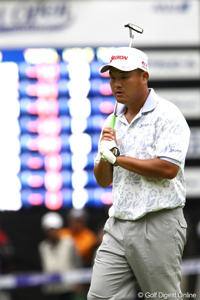 2011年 ANAオープンゴルフトーナメント 3日目 小田孔明 バーディの獲りたかった17番、しょうがない