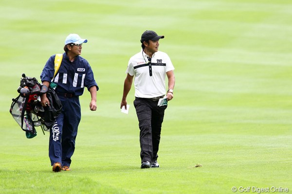 2011年 ANAオープンゴルフトーナメント 3日目 片山晋呉 今週はゴルフを楽しんで良い感じでできてるそうです