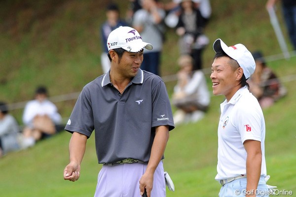 2011年 アジアパシフィックオープンゴルフチャンピオンシップパナソニックオープン 初日 藤本佳則＆池田勇太