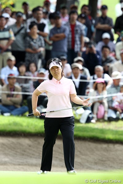 2011年 ミヤギテレビ杯ダンロップ女子オープンゴルフトーナメント 初日 不動裕理