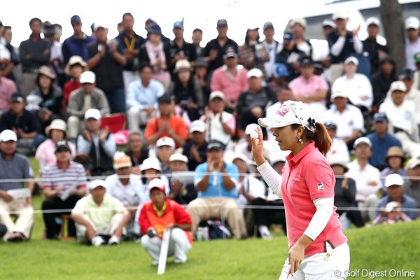 2011年 ミヤギテレビ杯ダンロップ女子オープンゴルフトーナメント 初日 宮里美香