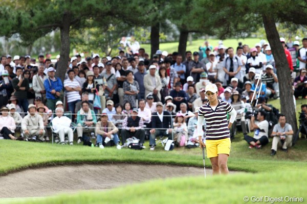 2011年 ミヤギテレビ杯ダンロップ女子オープンゴルフトーナメント 初日 宮里藍