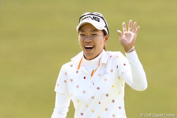 2011年 ミヤギテレビ杯ダンロップ女子オープンゴルフトーナメント 2日目 大山志保