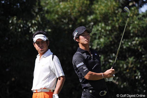 2011年 アジアパシフィックオープンゴルフチャンピオンシップパナソニックオープン 3日目 石川遼＆池田勇太 石川遼は「73」、池田勇太は「72」。いずれもチャージならず両雄の対決は痛み分けに