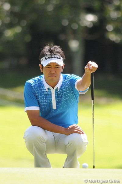 2011年 アジアパシフィックオープンゴルフチャンピオンシップパナソニックオープン 3日目 武藤俊憲 なんやかや言うても、日本人では7位タイ、全体の13位タイと奮闘！今日はワタクシの前をパーで凌いでくれました。