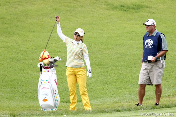 2011年 ミヤギテレビ杯ダンロップ女子オープンゴルフトーナメント 最終日 宮里美香 最終日はピンを攻めきれず悔しさが残ったが、次週の巻き返しに期待！