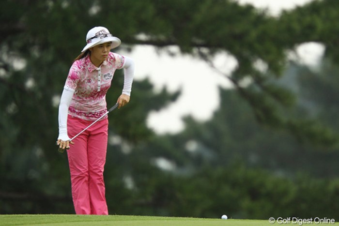 米ツアー優勝経験のある実力者、ヤング・キムが2位タイに浮上した  2011年 日本女子オープンゴルフ選手権競技 2日目 ヤング・キム