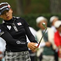 思い通りのプレーができず、心身の疲労も色濃く見られた有村智恵 2011年 日本女子オープンゴルフ選手権競技 2日目 有村智恵