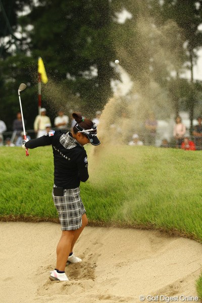 2011年 日本女子オープンゴルフ選手権競技 2日目 有村智恵