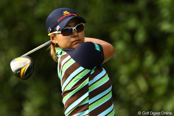 2011年 日本女子オープンゴルフ選手権競技 3日目 馬場ゆかり 単独首位に浮上した馬場ゆかり。3年ぶりの勝利をメジャーで飾ることができるか
