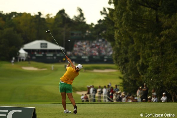 2011年 日本女子オープンゴルフ選手権競技 3日目 18番ホール
