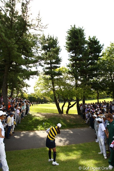 2011年 日本女子オープンゴルフ選手権競技 3日目 横峯さくら