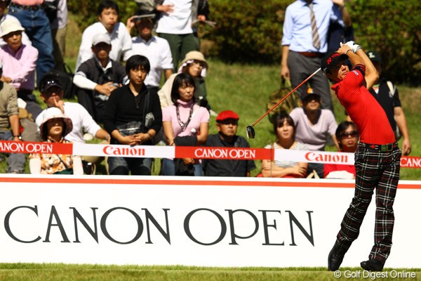 2011年 キヤノンオープン 初日 石川遼 自身への慢心を徹底的に排除。2位発進の石川遼は「目先のことには左右されないように」