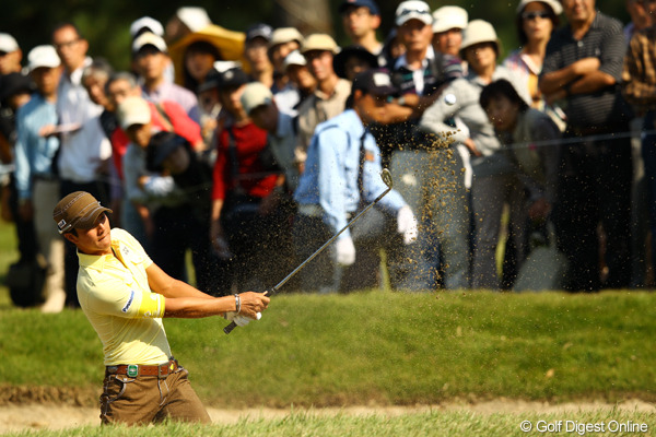 石川遼が単独首位に浮上！小山内が1打差を追う