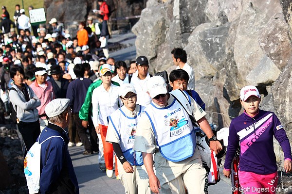 2011年 SANKYOレディースオープン 最終日 横峯さくら 古閑美保