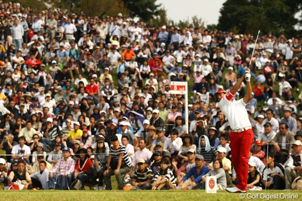 2011年 キヤノンオープン 最終日 5番Par3ティグランド