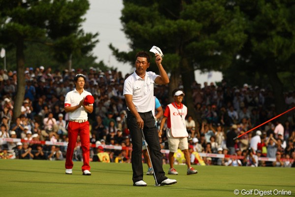 2011年 キヤノンオープン 最終日 久保谷健一