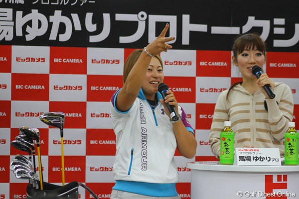 2011年 ビックカメララゾーナ川崎店 トークショー 馬場ゆかり