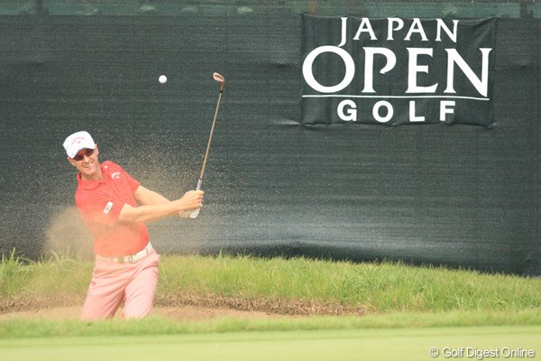 2011年 日本オープンゴルフ選手権競技 初日 ブレンダン・ジョーンズ  