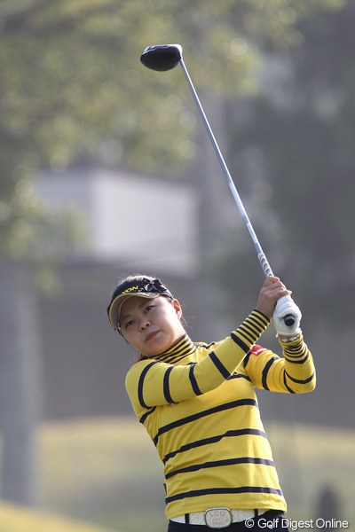 2011年 富士通レディース 初日 井芹美保子