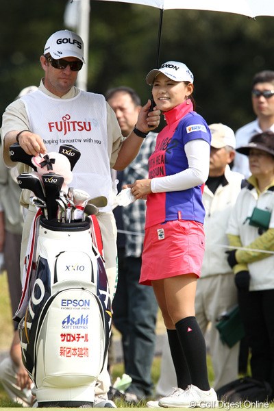2011年 富士通レディース 初日 横峯さくら