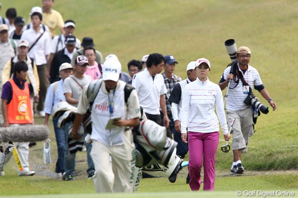 2011年 富士通レディース 初日 古閑美保