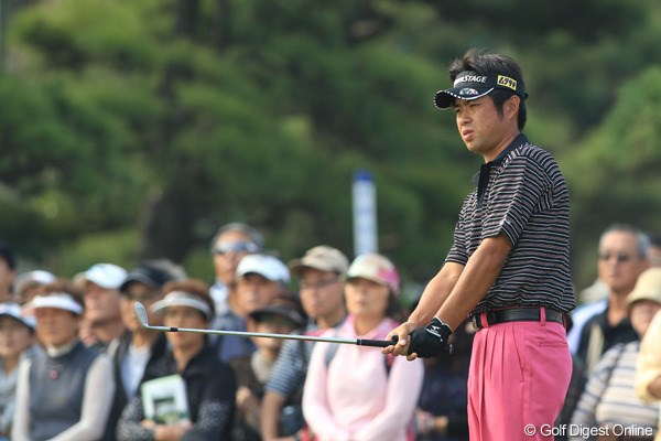2011年 日本オープンゴルフ選手権競技 2日目 池田勇太 2日目に順位を上げた池田勇太だが、厳しい表情で振り返る