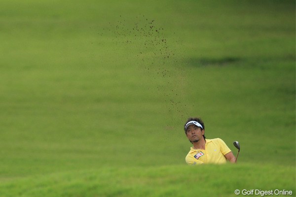 2011年 日本オープンゴルフ選手権競技 3日目 河瀬賢史 今日は全然だめだったとコメント。TOTAL +1 6T