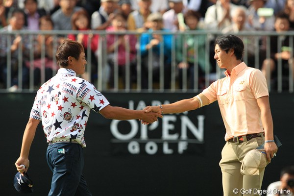 2011年 日本オープンゴルフ選手権競技 3日目 上田論尉＆石川遼