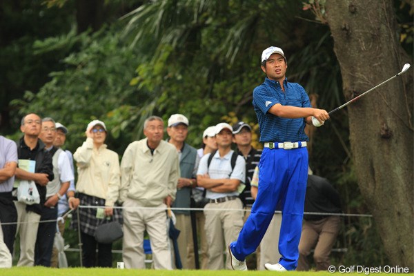 2011年 日本オープンゴルフ選手権競技 3日目 池田勇太 TOTAL+6でスコアを伸ばせない。