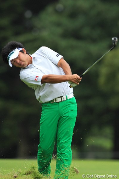 2011年 日本オープンゴルフ選手権競技 3日目 秋吉翔太 “遼世代”の秋吉翔太。プロ転向後初のツアーで活躍を見せている
