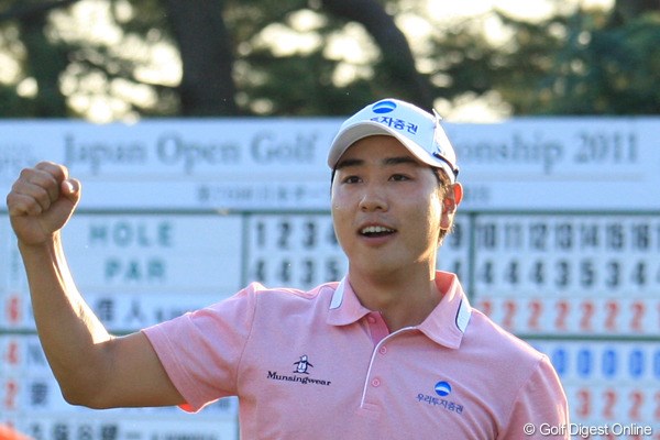 2011年 日本オープンゴルフ選手権競技 最終日 ベ・サンムン ベ・サンムンはこれで日韓のナショナルオープンを制覇した