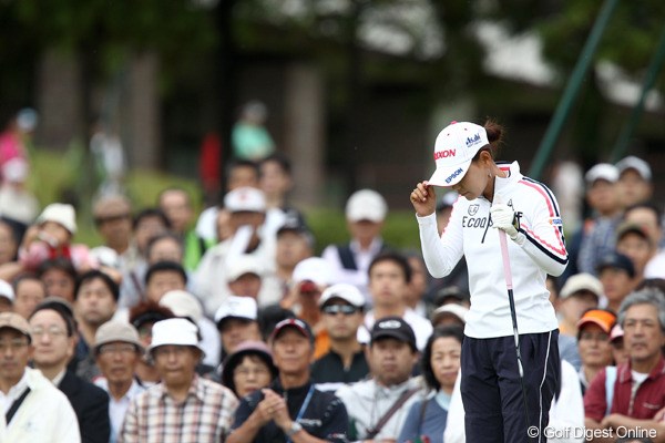2011年 富士通レディース 最終日 横峯さくら