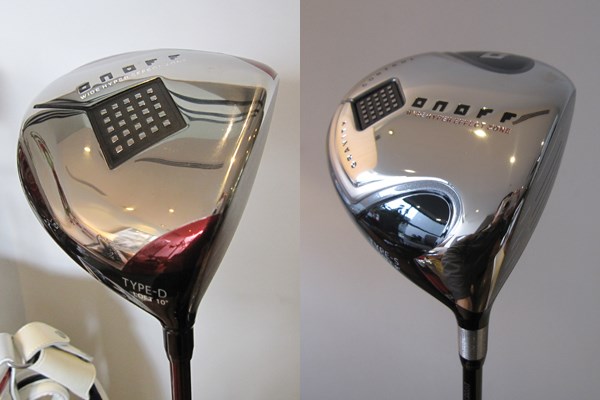 ギアニュース 安心感が増大！2012年オノフシリーズ NO.2 ゴルファーのレベルに合わせた2機種のドライバー。左：TYPE D、右：TYPE S
