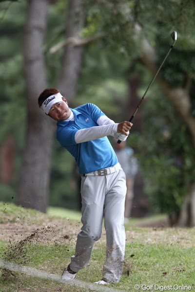 2011年 ブリヂストンオープンゴルフトーナメント 初日 松村道央  3アンダー4位で初日フィニッシュ