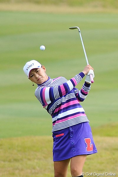 2011年 マスターズGCレディース 初日 横峯さくら